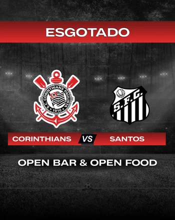 Arte oficial Corinthians × Santos