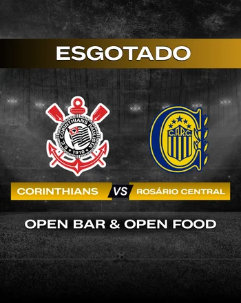 Arte oficial Corinthians × Rosário Central